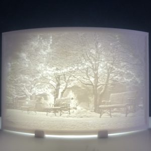 Lampe Lithophanie
