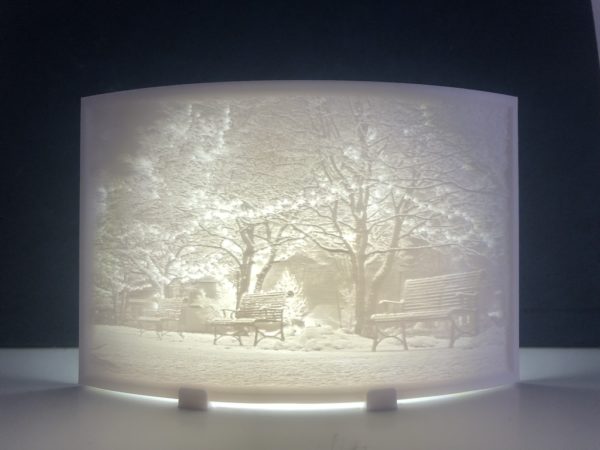 Lampe Lithophanie